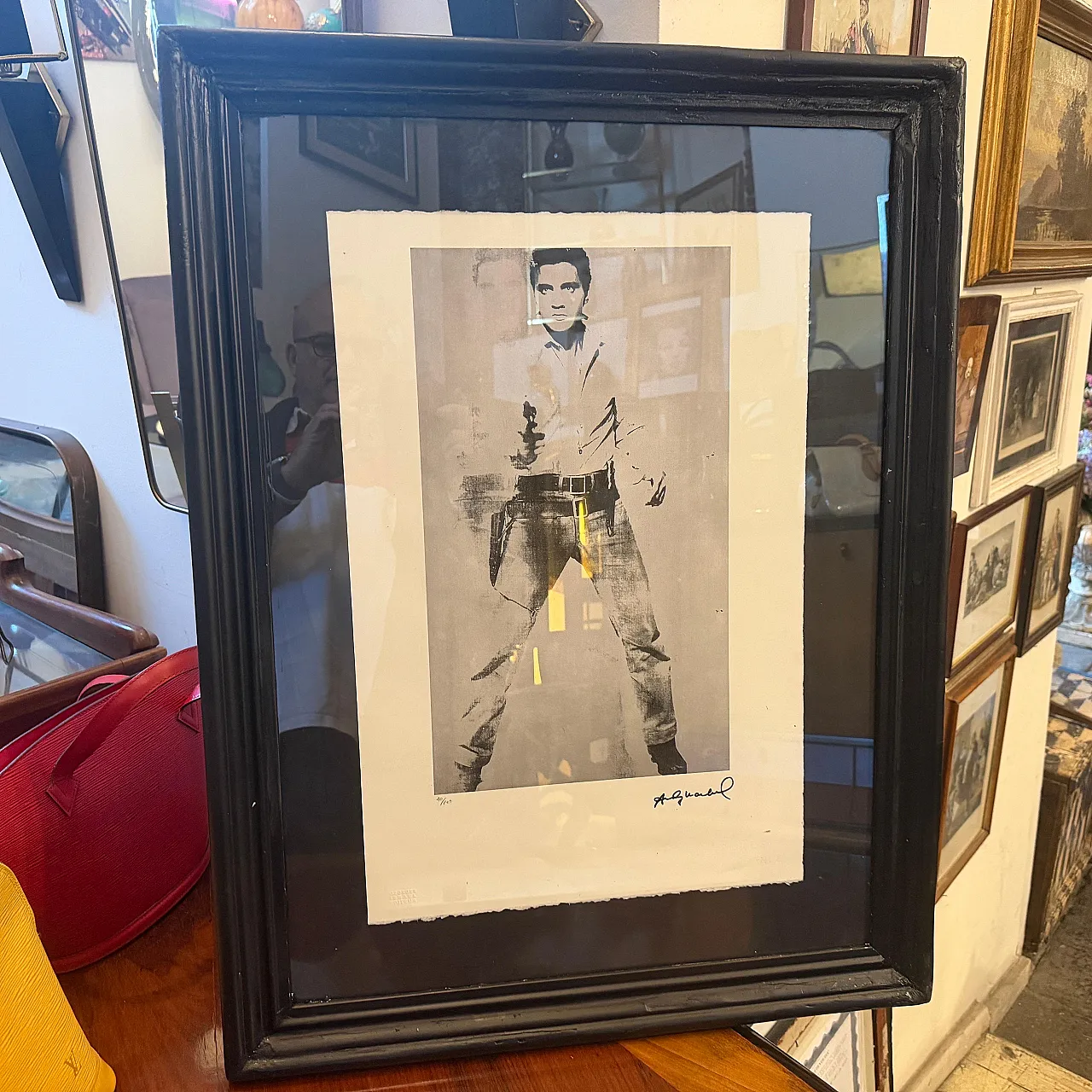 Elvis Presley 40/100 Litografia di Andy Warhol, anni 2000 12