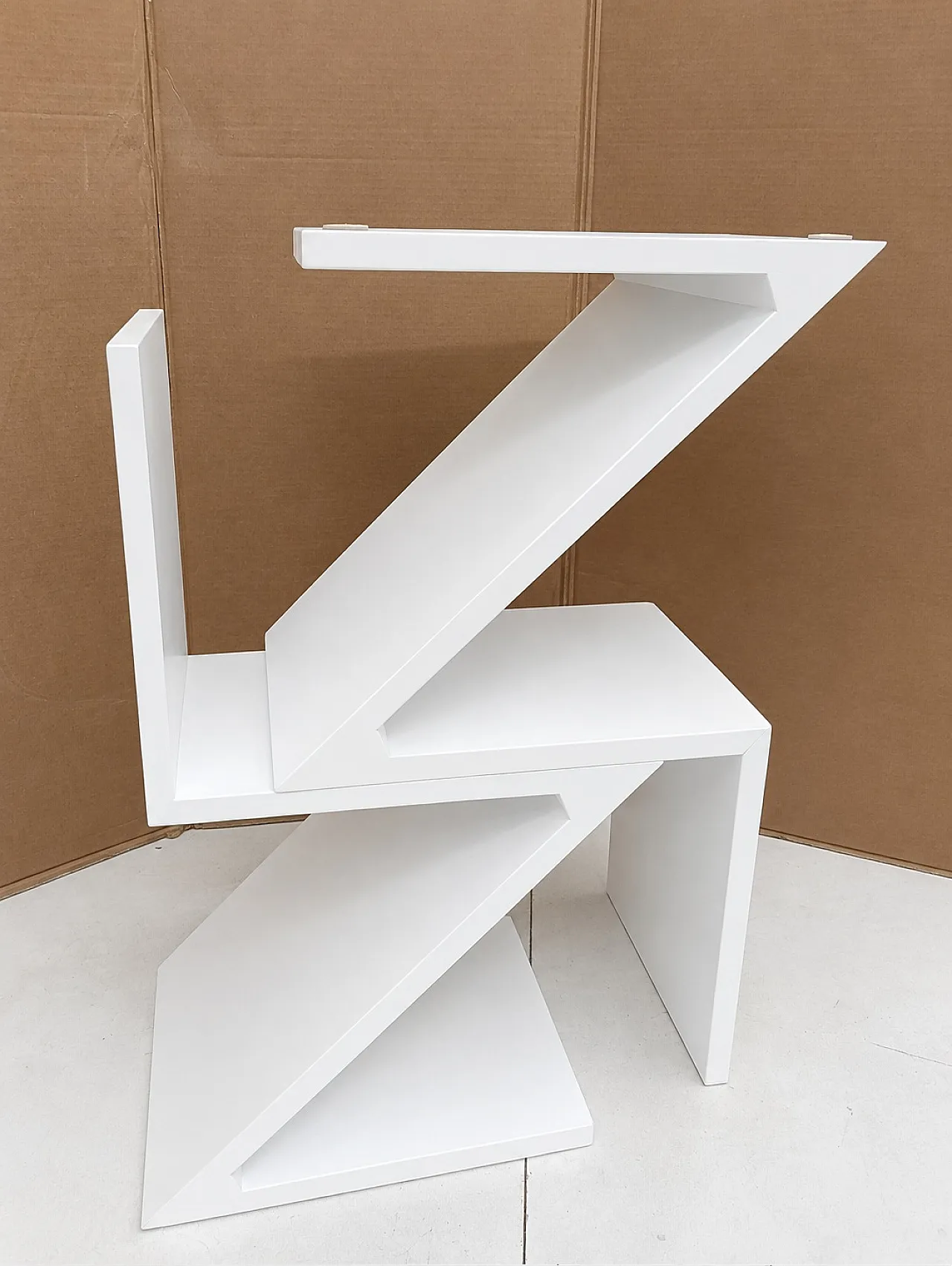 Coppia di sedie Zig Zag, anni 2000 17