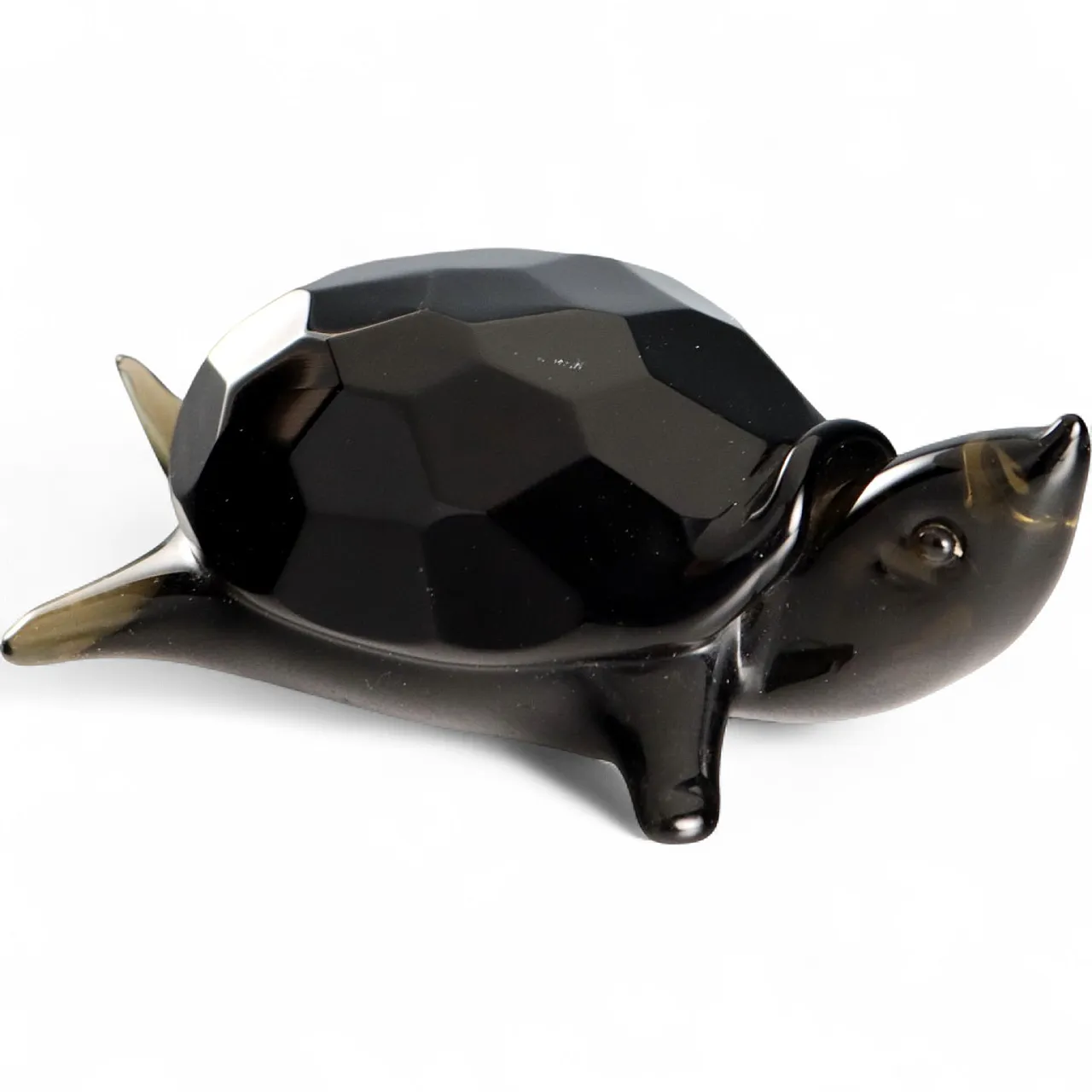 Seguso Manufacture glass turtle, 20th century 7