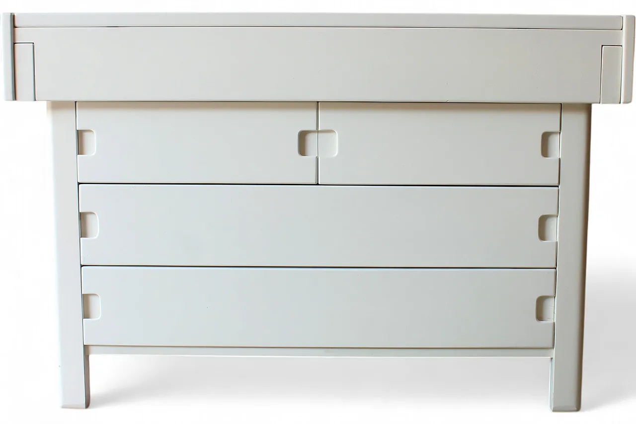 Cassettone serie Unending design Ernesto Radaelli per Saporiti, 70s 8