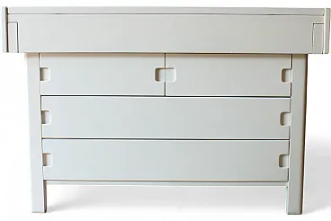 Cassettone serie Unending design Ernesto Radaelli per Saporiti, 70s