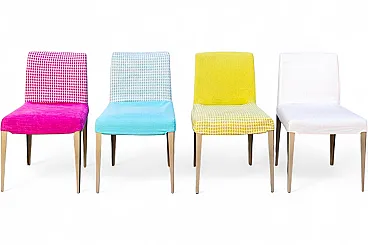 4 Melandra chairs by Antonio Citterio for B&B Italia, 1990s