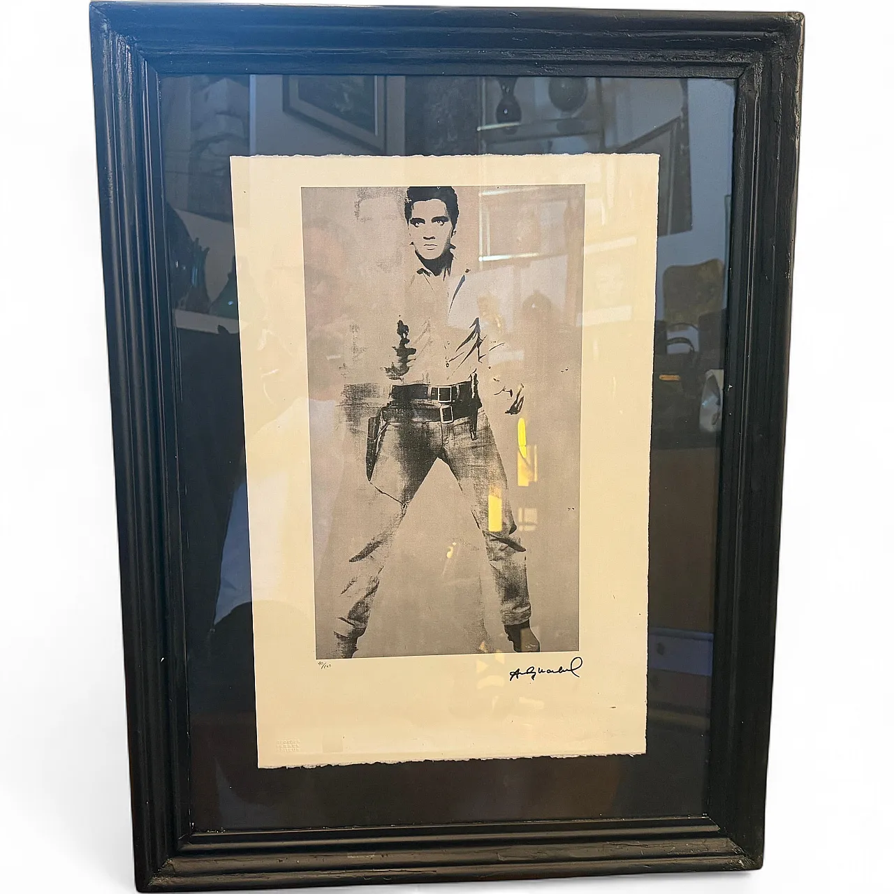 Elvis Presley 40/100 Litografia di Andy Warhol, anni 2000 13