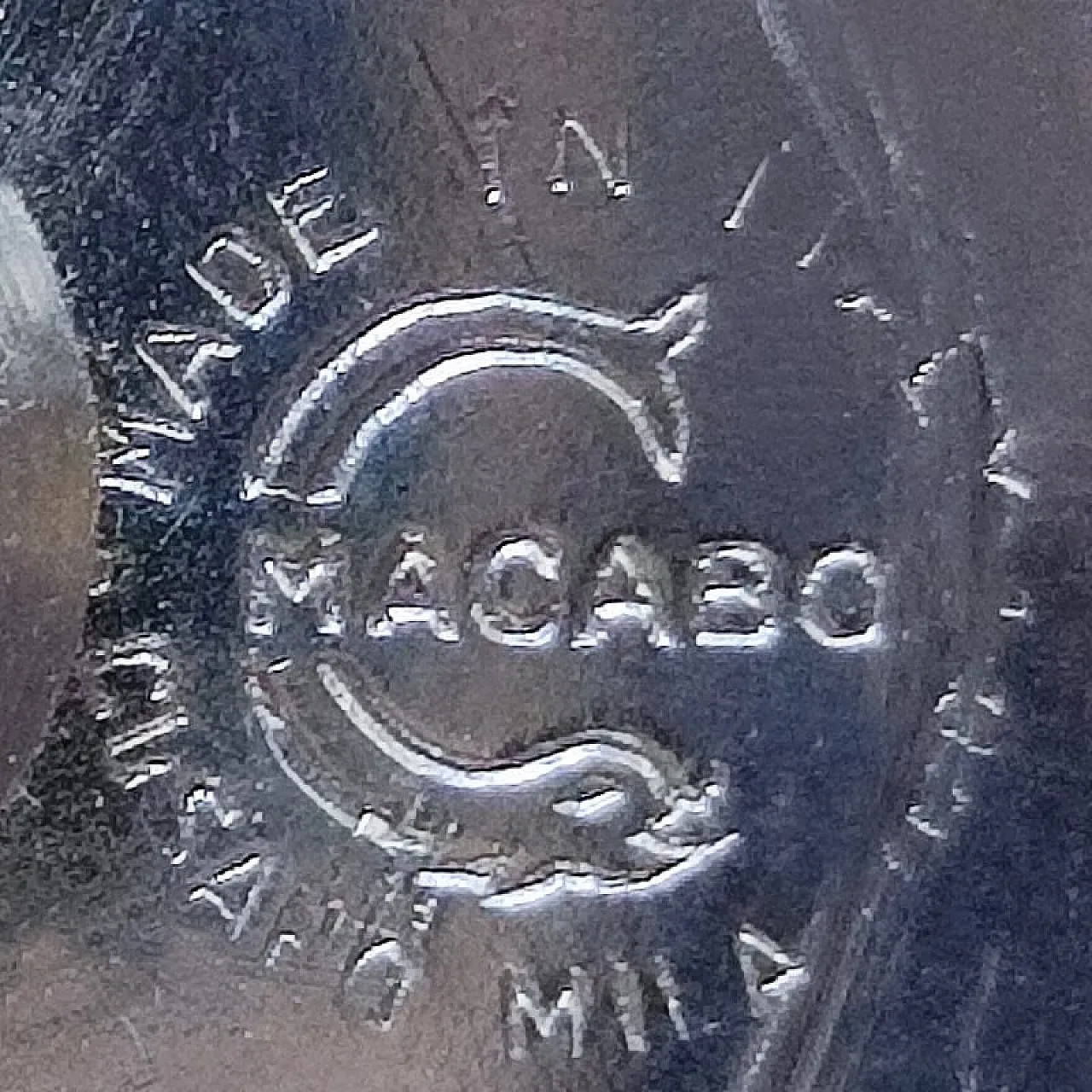 Ice bucket in stainless steel by Macabo, 1960s 5