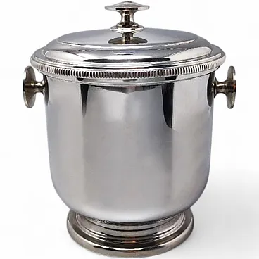 Ice bucket in stainless steel by Macabo, 1960s