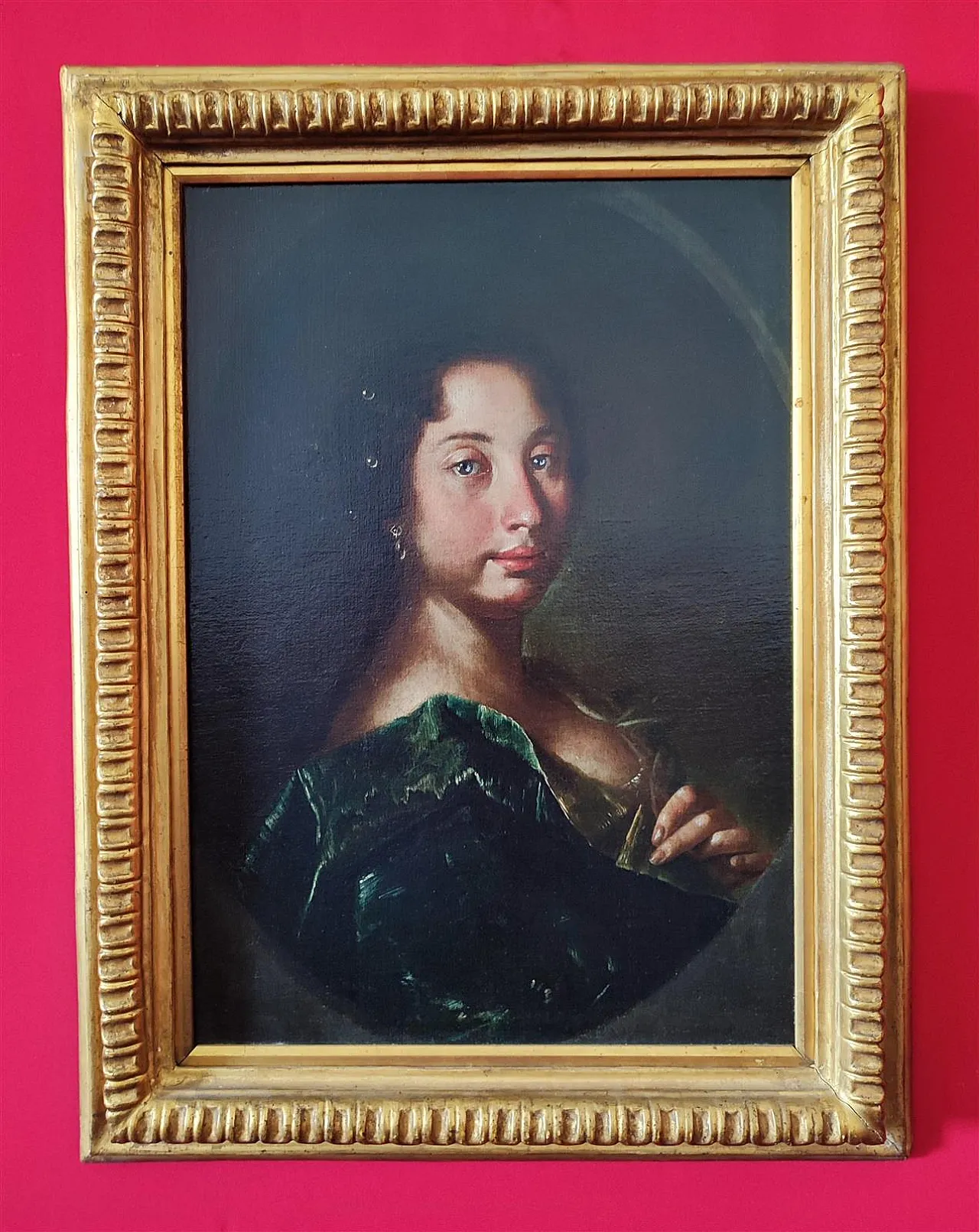 Girl with Pearls by Bonito Giuseppe, 18th century 10