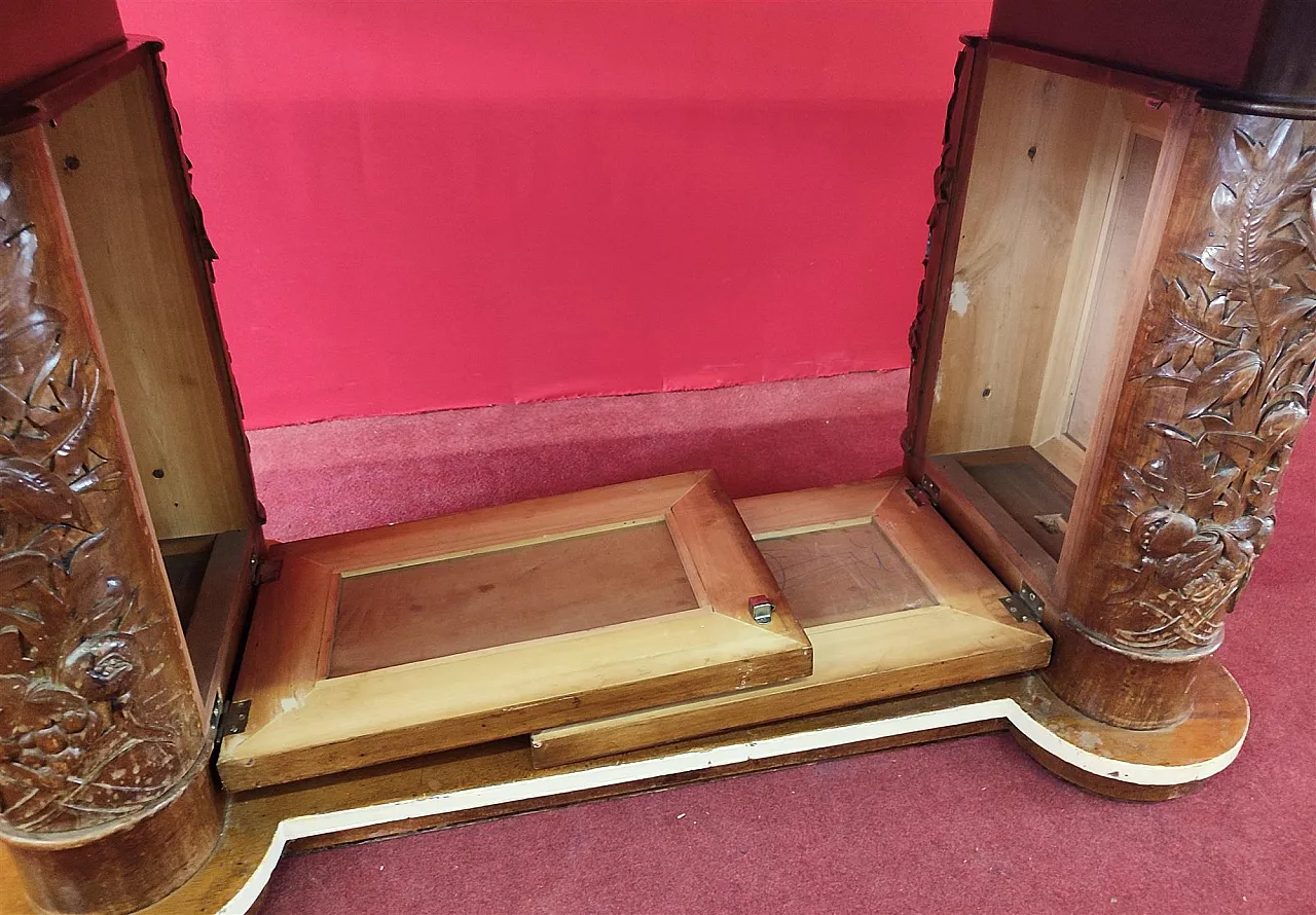 Art Deco poplar table, 20th century 6