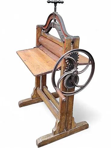 Monopol Mangel wringer, late 19th century