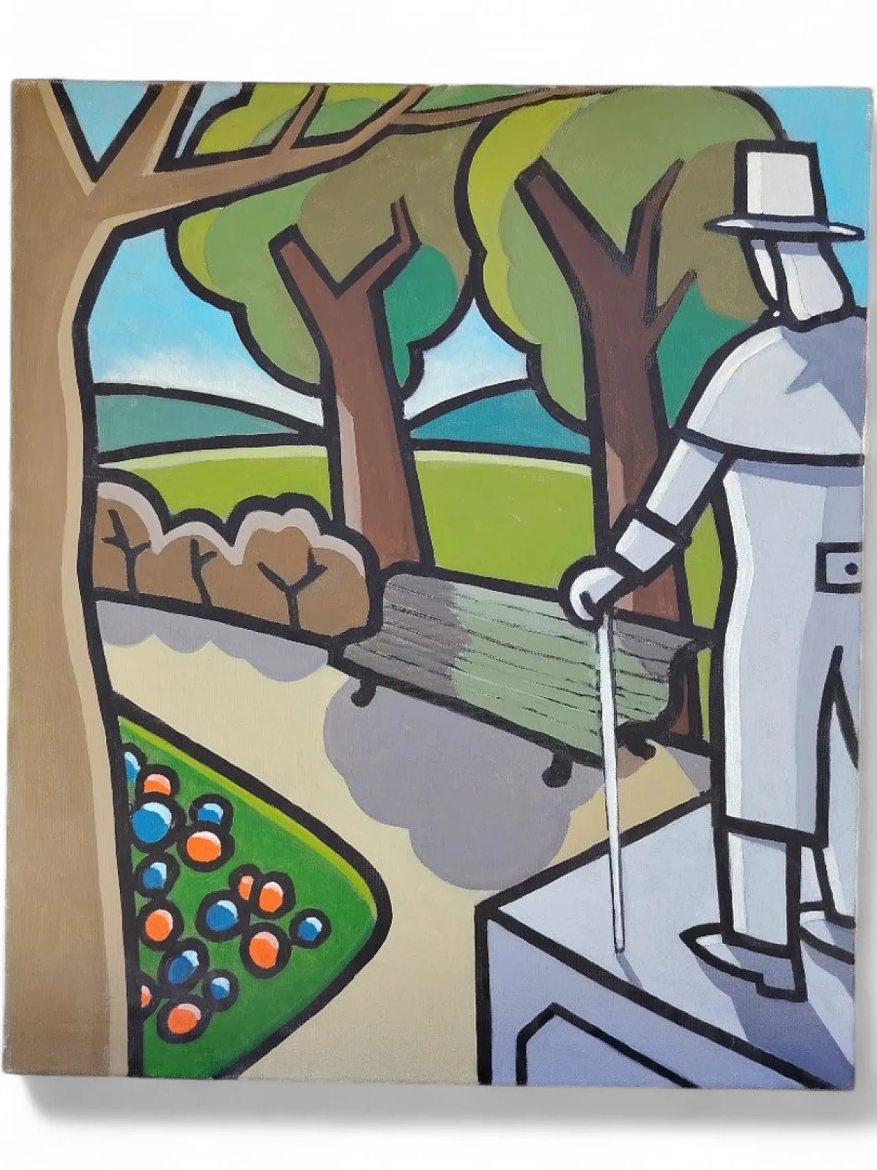 Preghiera di Franco Prayer, olio su tela, anni '20 11