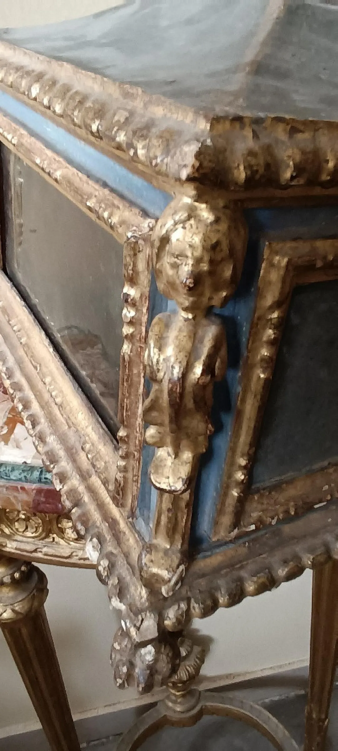 Reliquiario o urna funeraria in legno, '500 6
