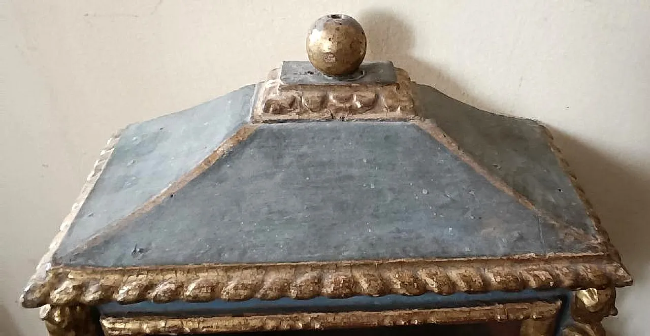 Reliquiario o urna funeraria in legno, '500 7