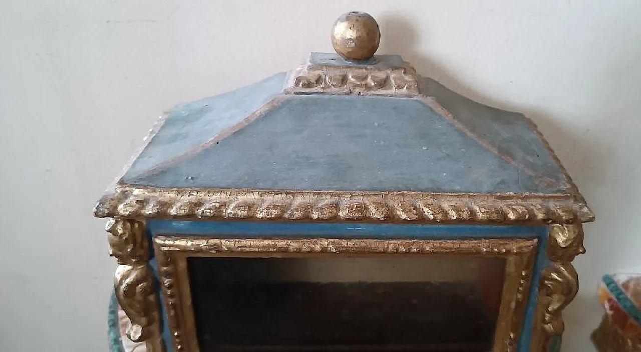 Reliquiario o urna funeraria in legno, '500 8