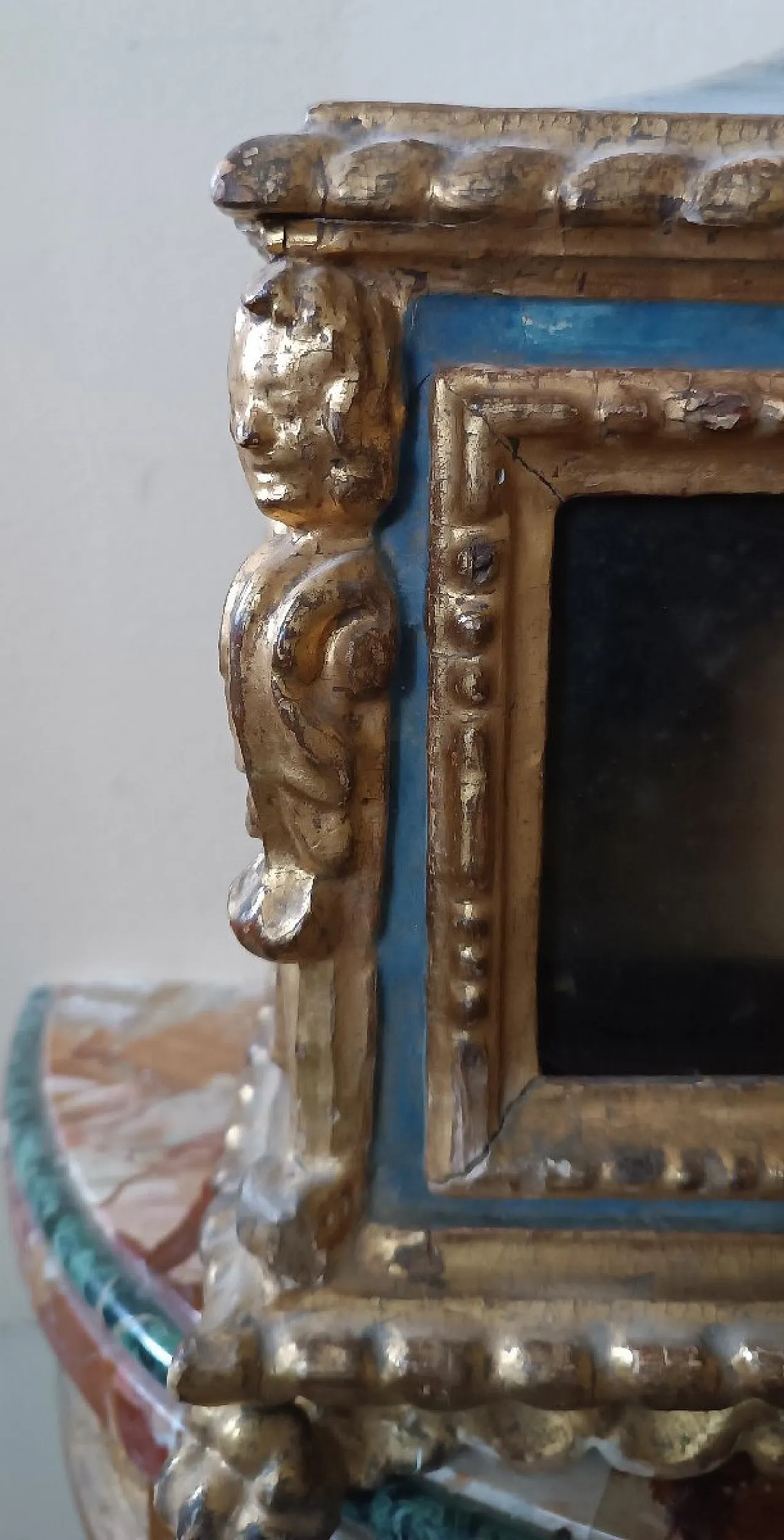Reliquiario o urna funeraria in legno, '500 9