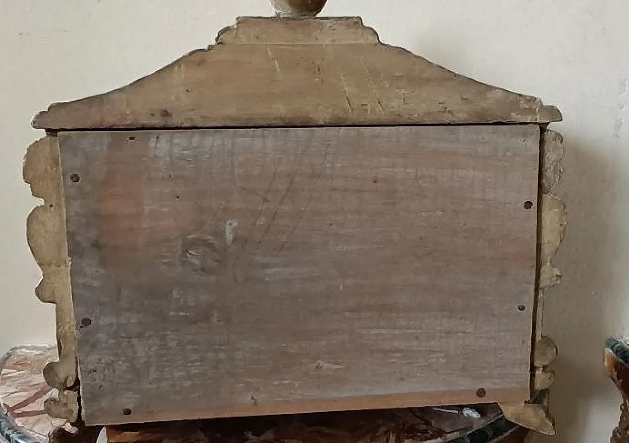 Reliquiario o urna funeraria in legno, '500 11