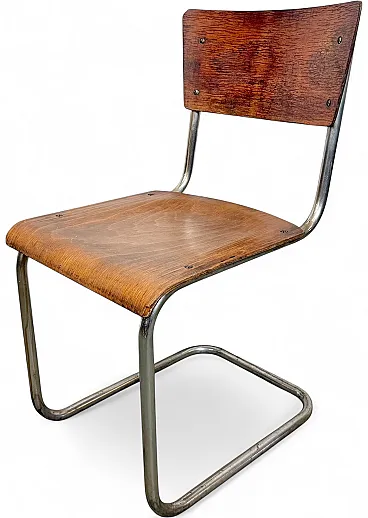 Sedia da laboratorio vintage, anni '60
