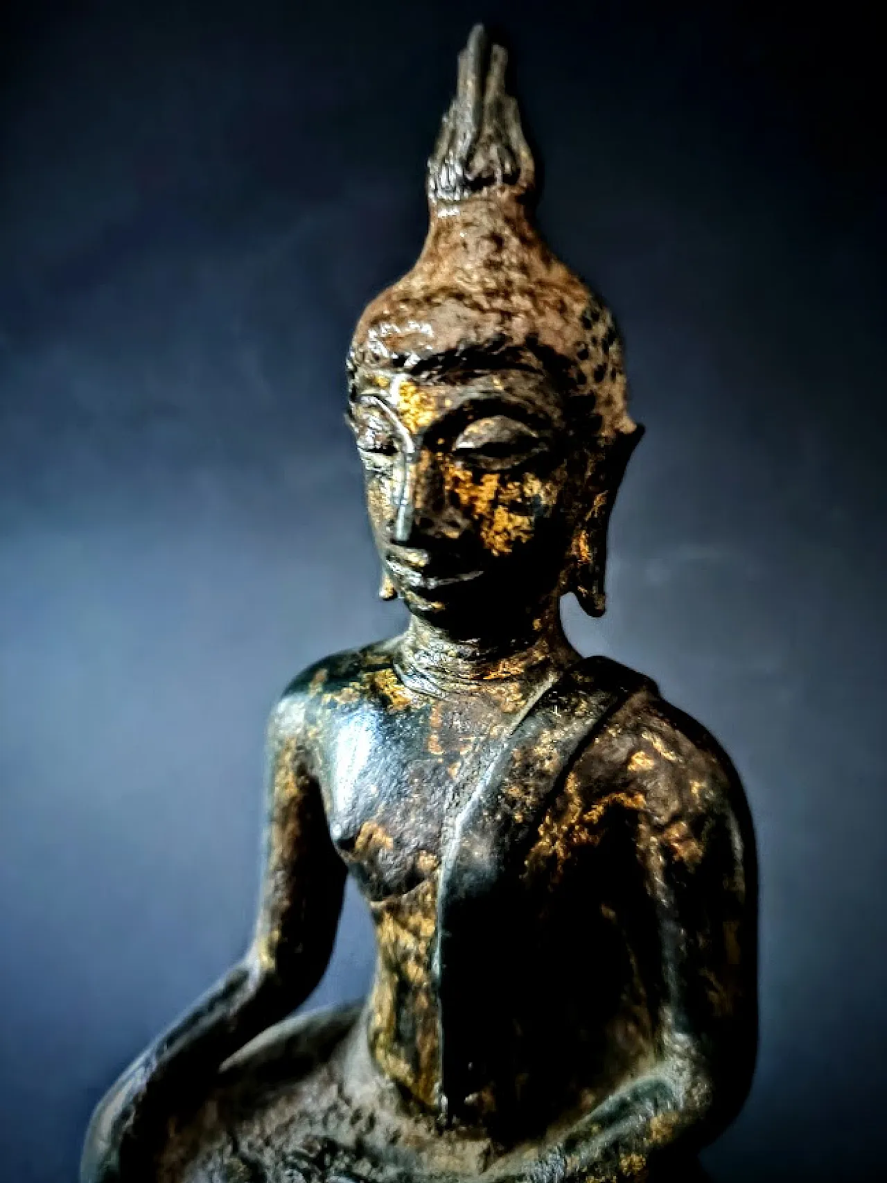 Shakyamuni bronze Buddha Thailand, 18th century 7