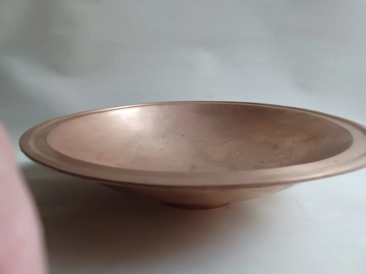 Bronze centerpiece container by Esa Fedrigolli, 1980s 3