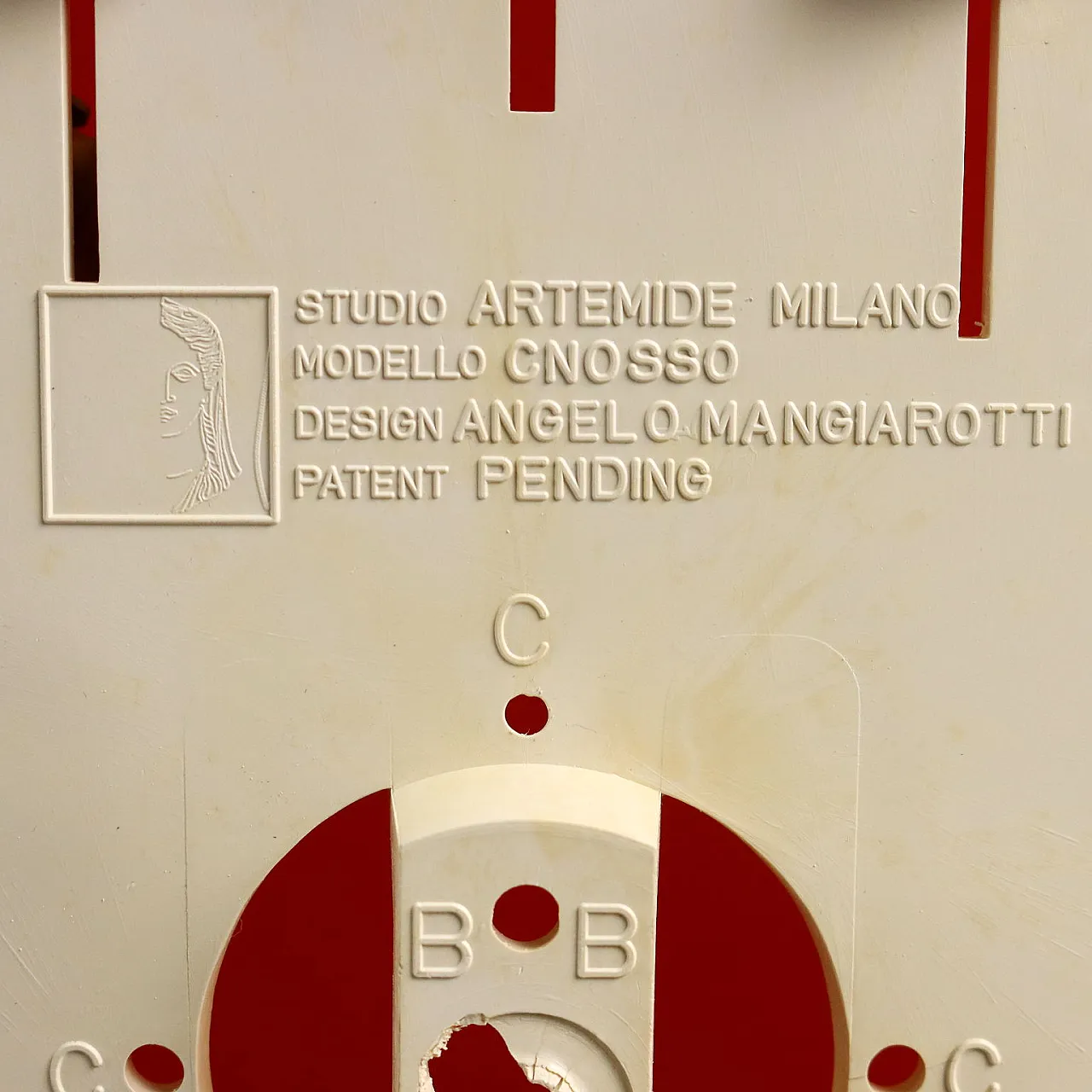 5 Artemide Knosso lamps, 20th century 9