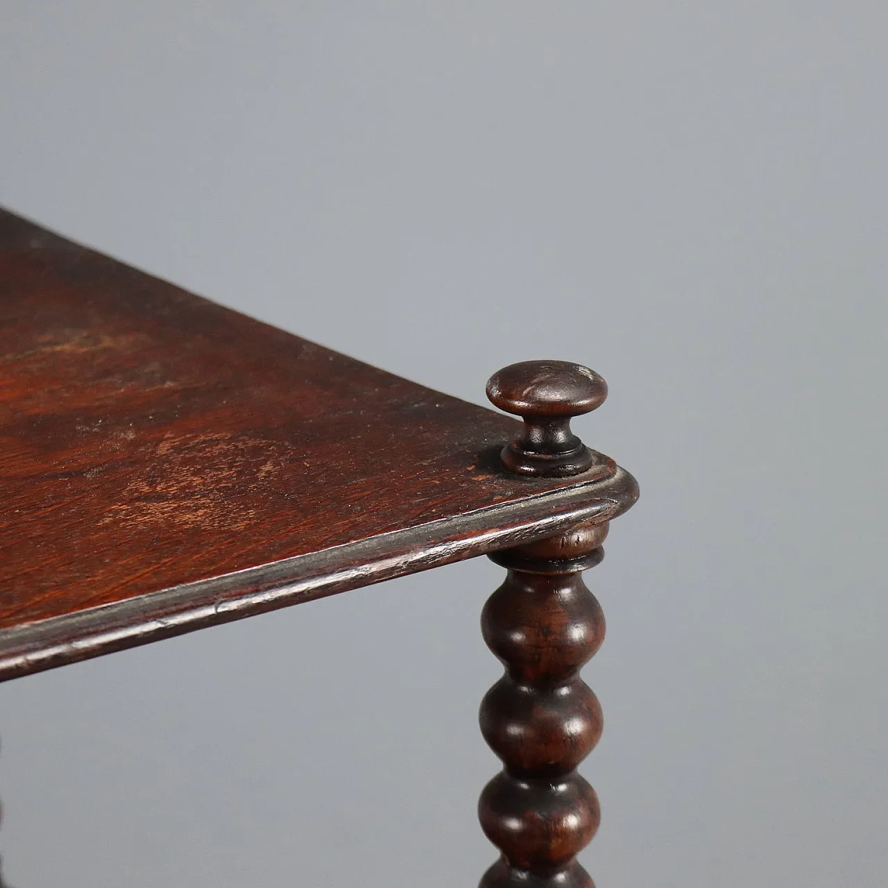 Etagere in walnut-stained oak, 19th century 4