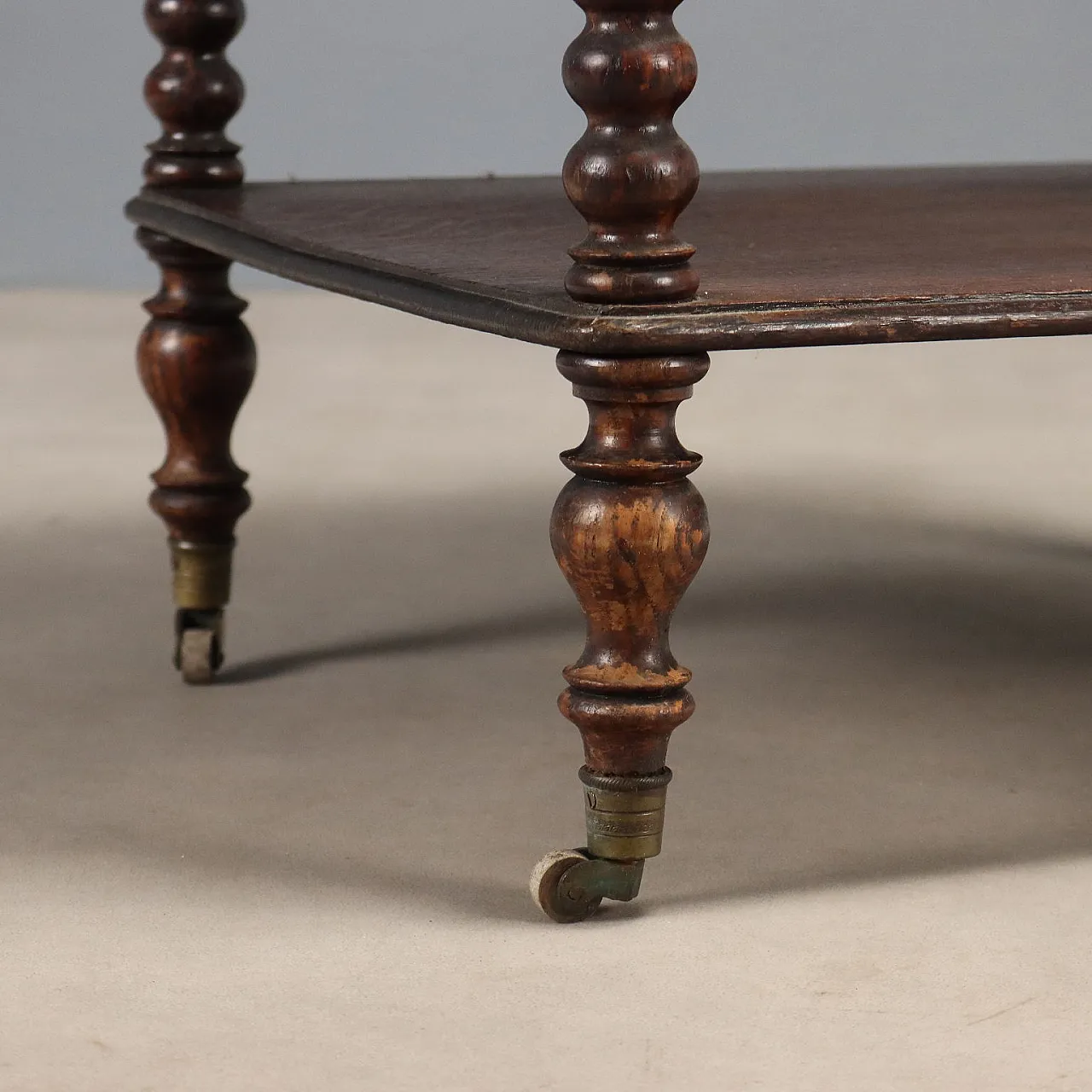 Etagere in walnut-stained oak, 19th century 5