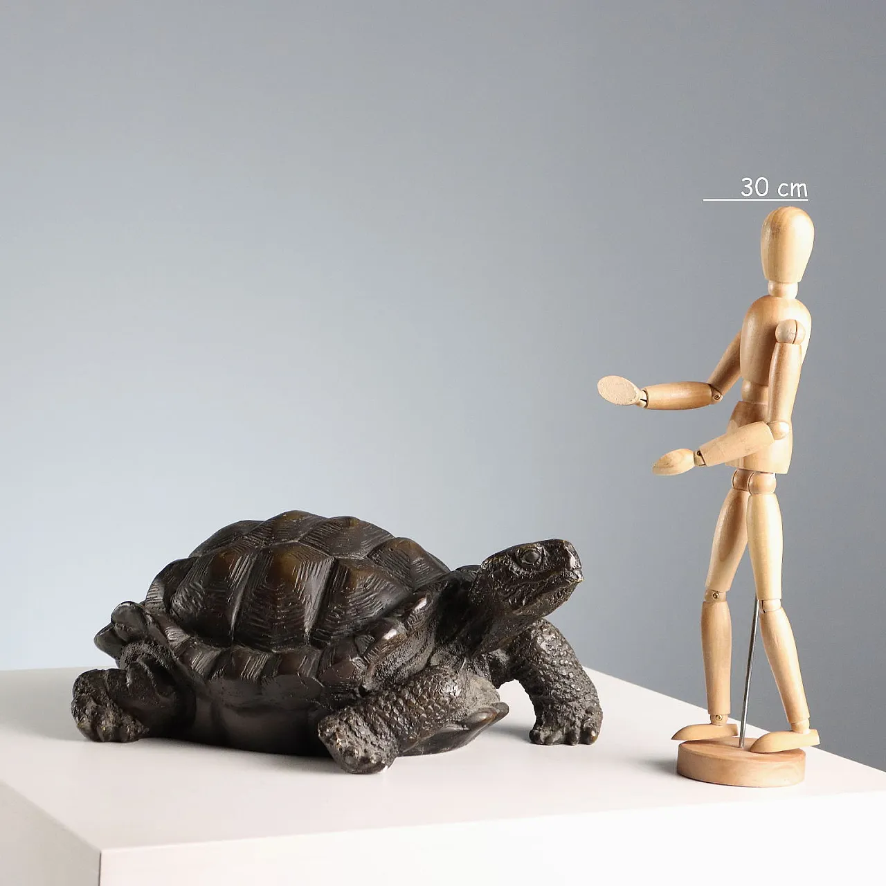 Bronze turtle by Moreau, 20th century 2