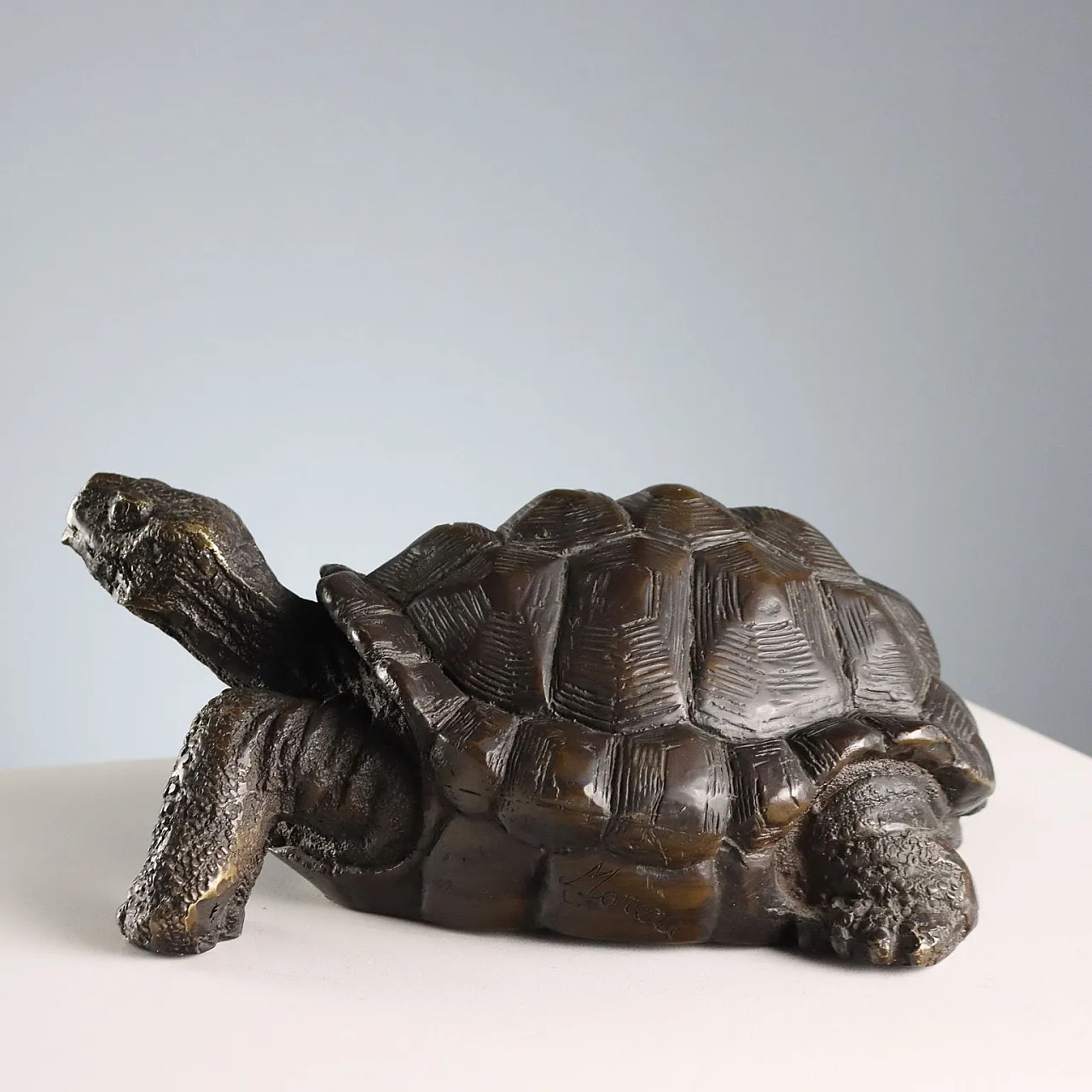 Bronze turtle by Moreau, 20th century 8