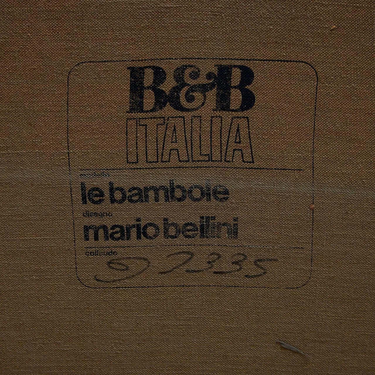La poltrona lounge Bambole B&B Italia 12