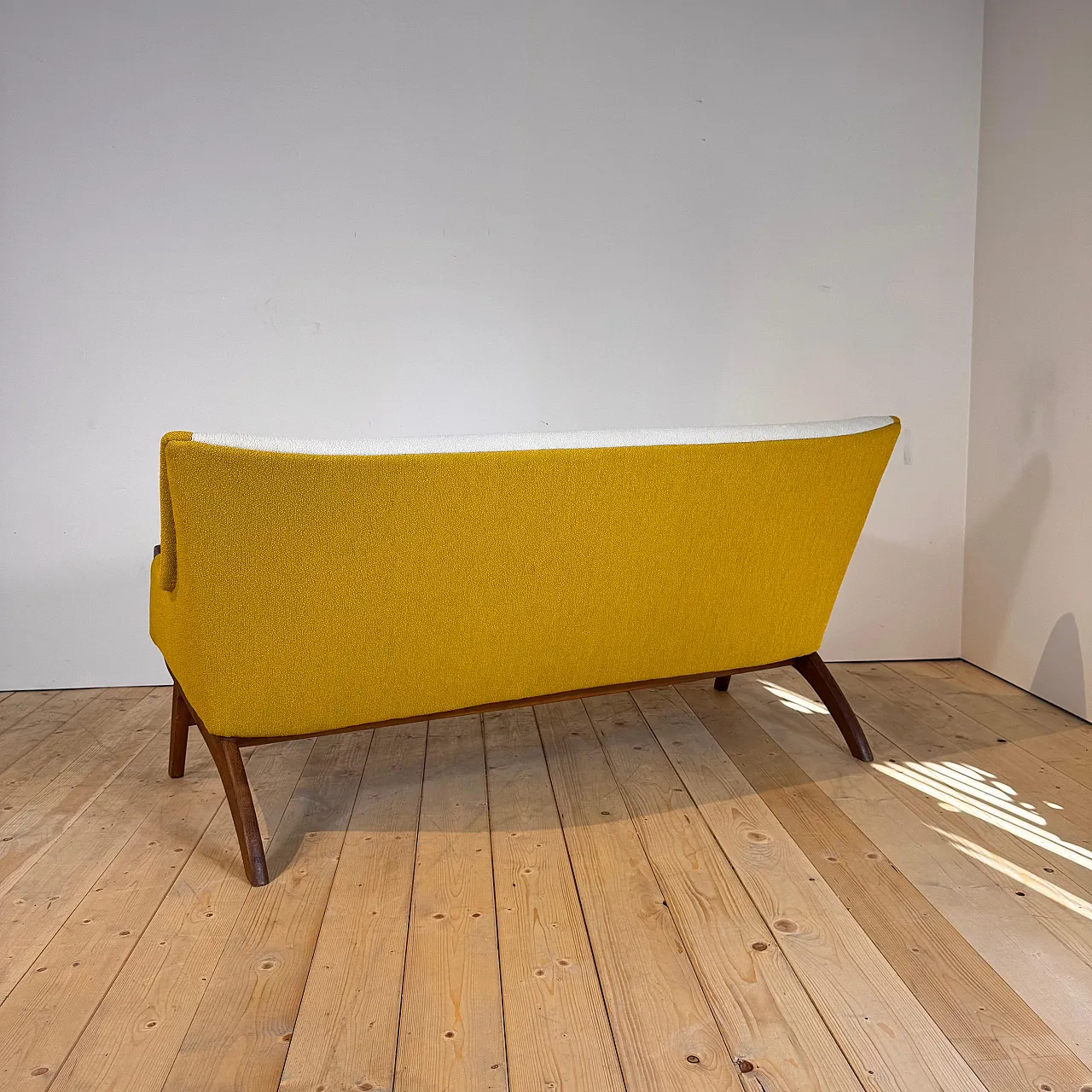 3-seater sofa in Scandinavian Modern teak, 1960s 5