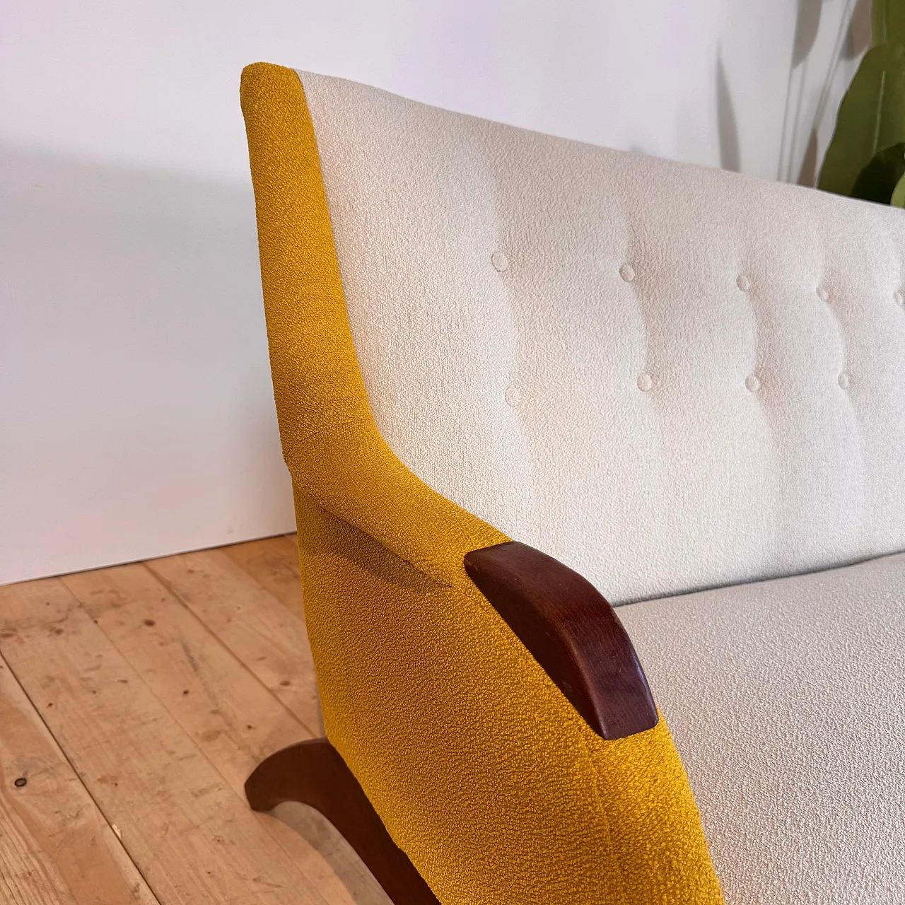 3-seater sofa in Scandinavian Modern teak, 1960s 8