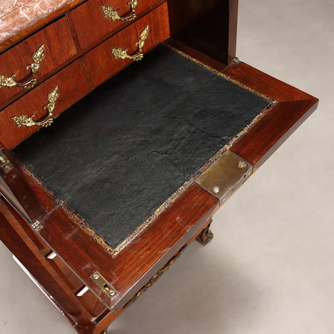 Inlaid cabinet, late 19th century 5