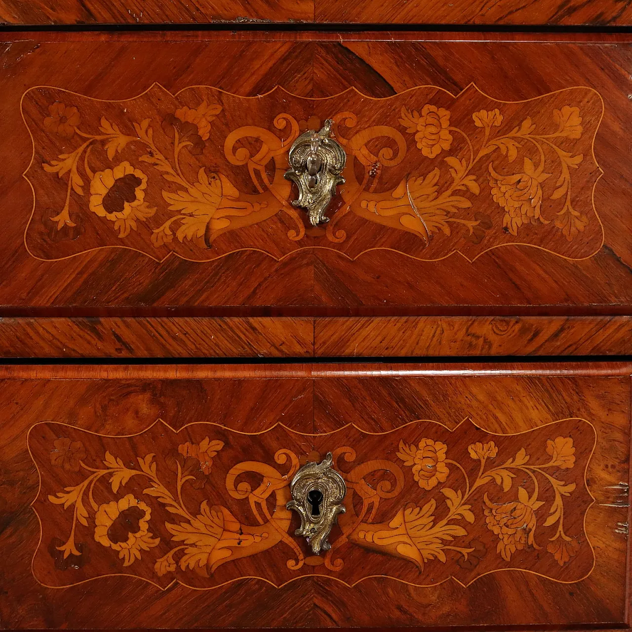 Inlaid cabinet, late 19th century 7