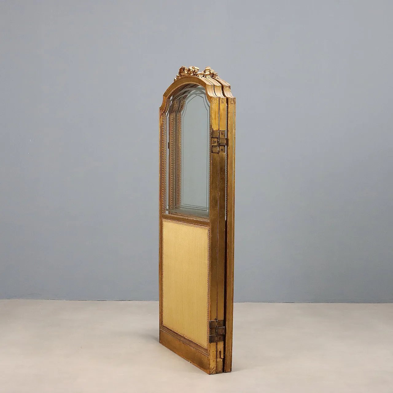 Golden wood screen, late 19th century 9
