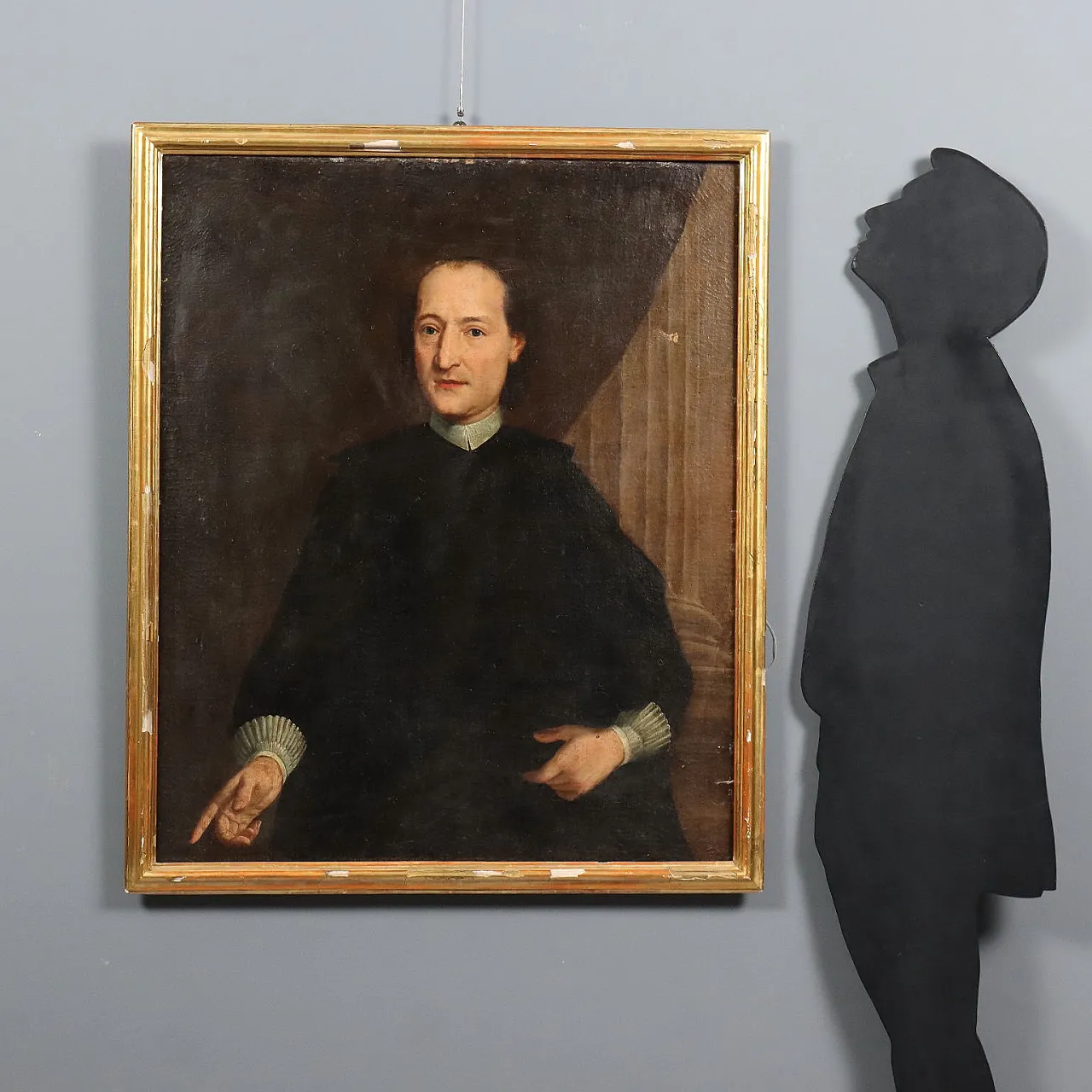 Portrait of a Prelate, oil on canvas, late 18th century 2