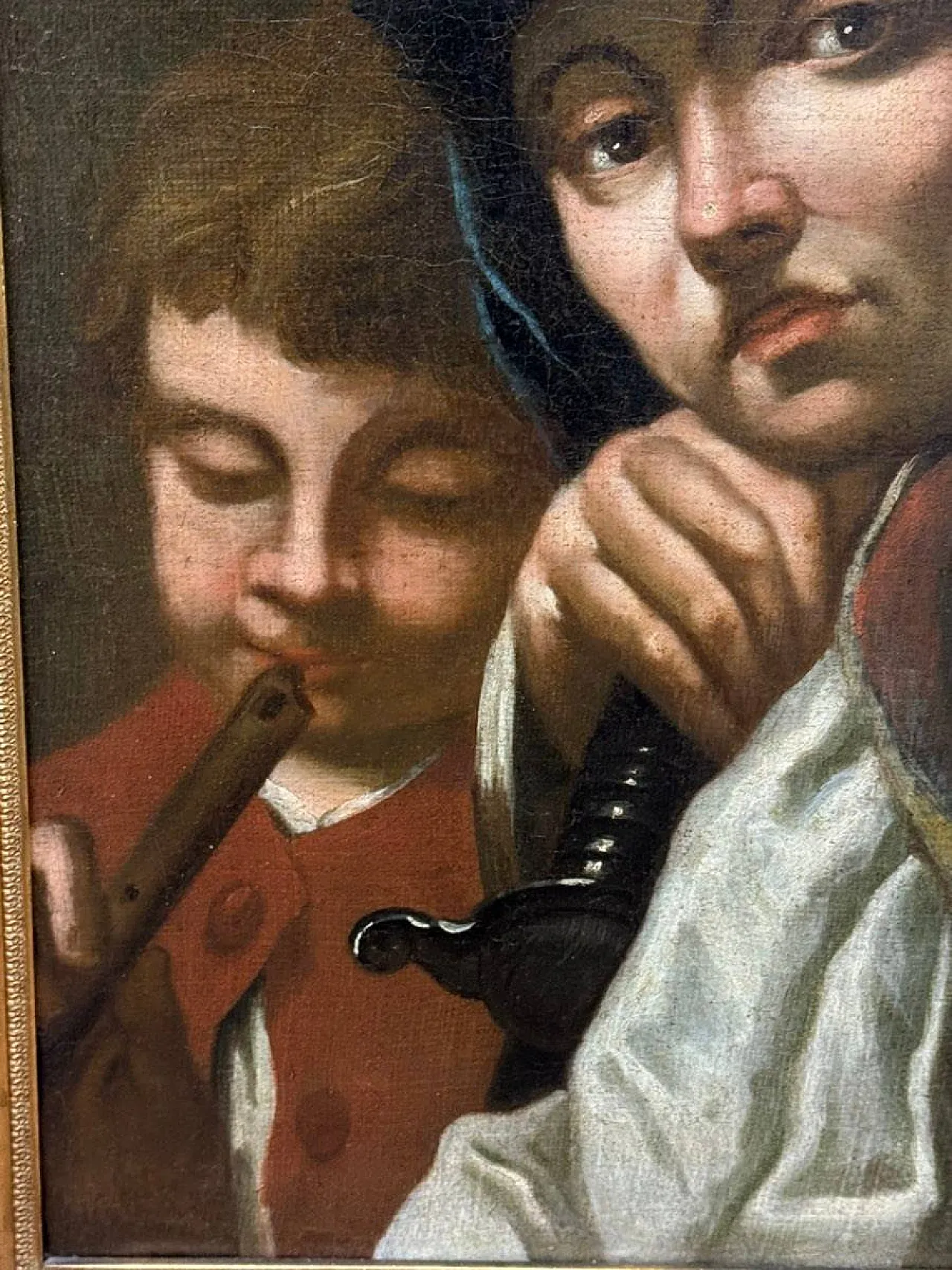 Ritratto di genere dell'Età dell'Oro - Artista olandese, Olio su tela, XVII secolo 3