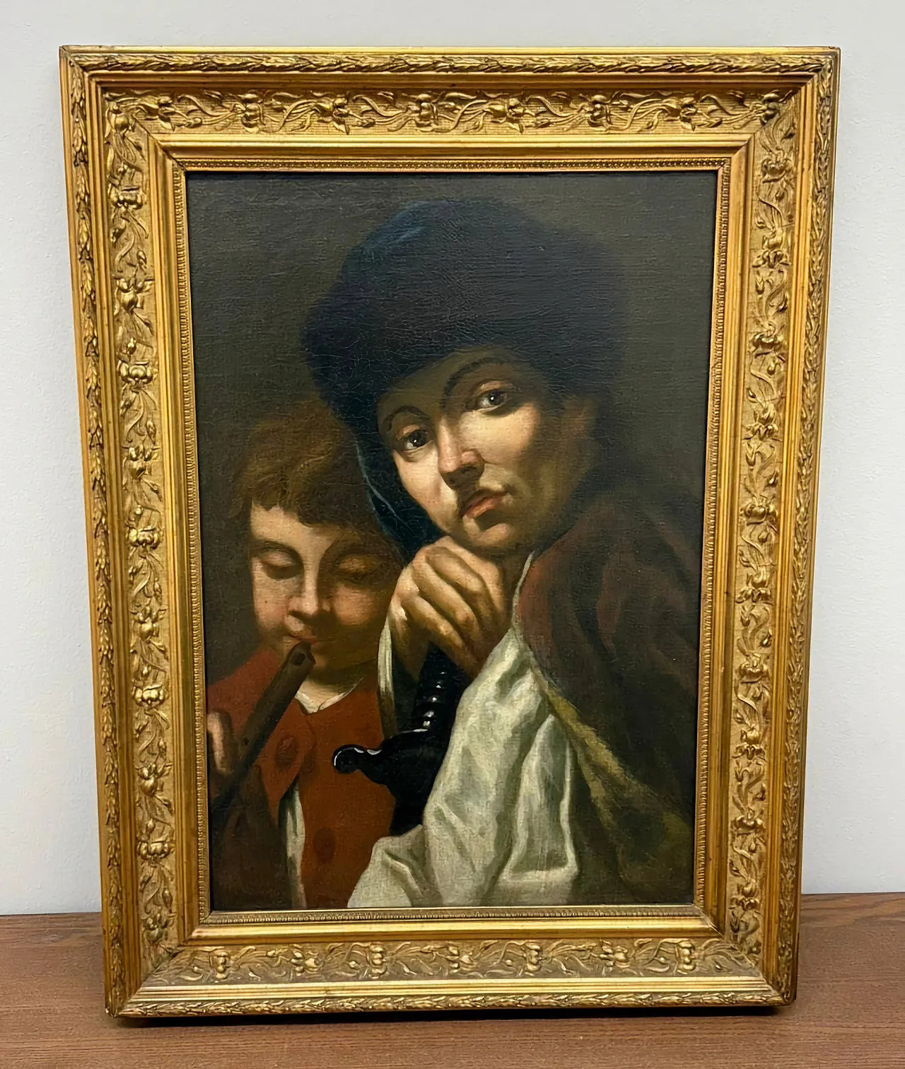 Ritratto di genere dell'Età dell'Oro - Artista olandese, Olio su tela, XVII secolo 7