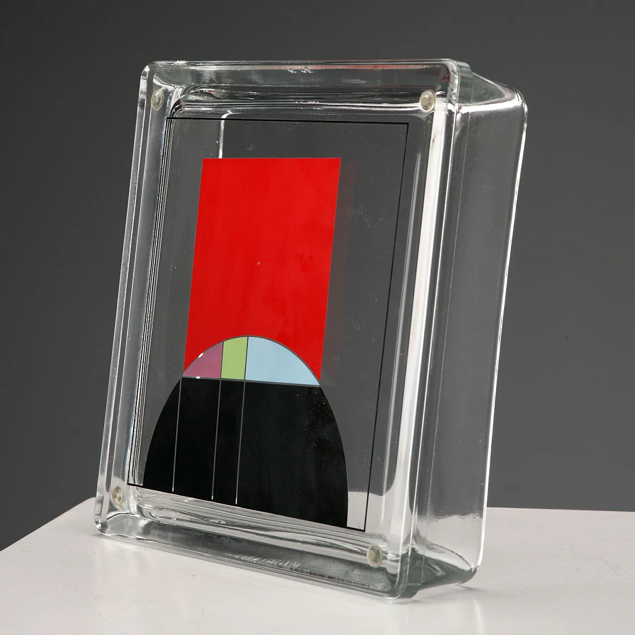Glass ashtray by Eugenio Carmi, 20th century 4