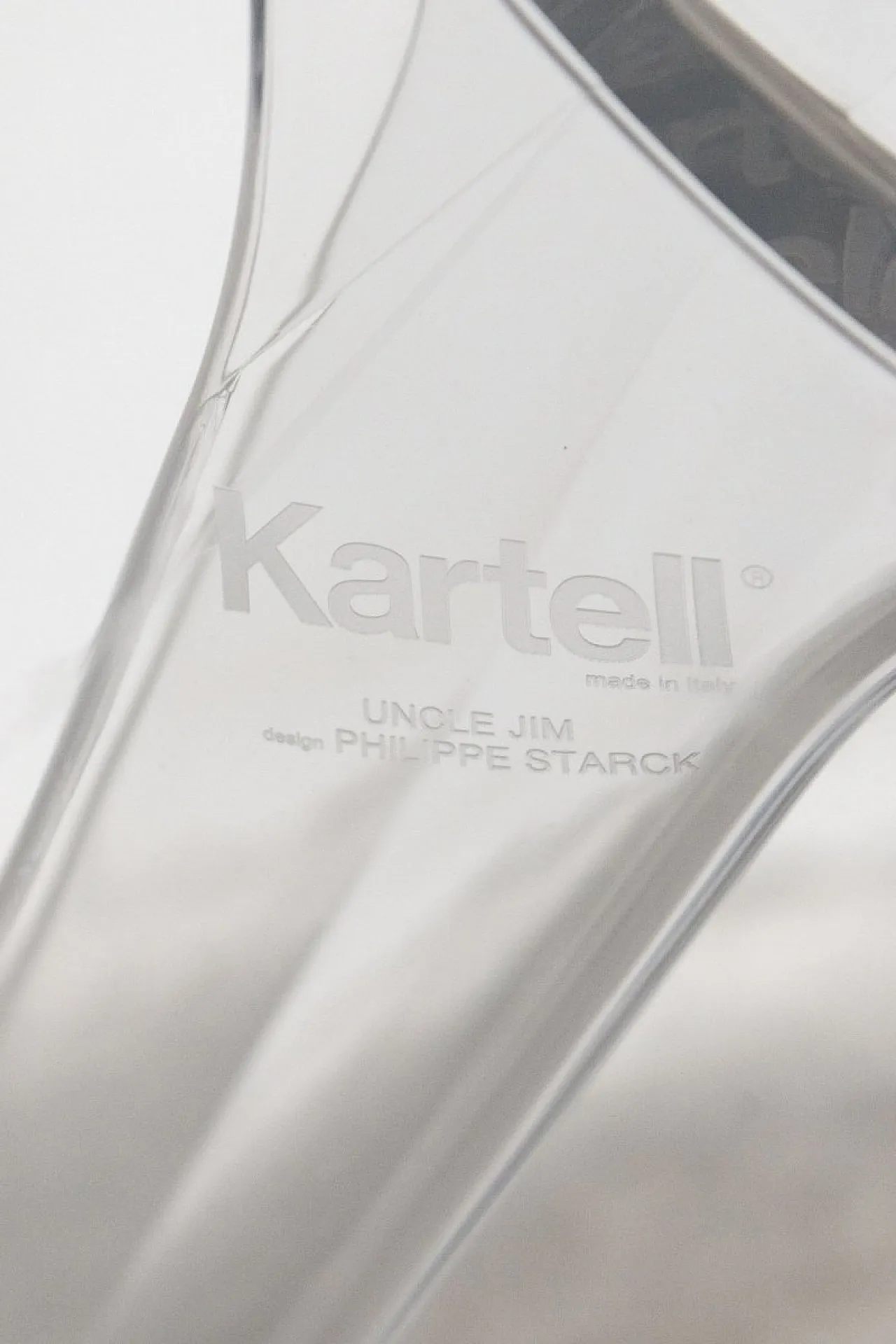 Pair of Uncle Jim armchairs by Philippe Starck for Kartell, 2000s 9