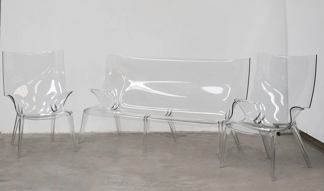 Uncle Jim and Uncle Jack Salon by Philippe Starck for Kartell, 2000s 4