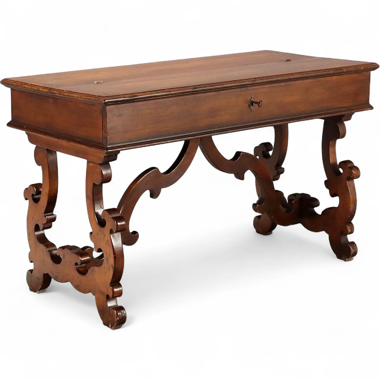 S. Filippo desk in walnut, mid-20th century 11
