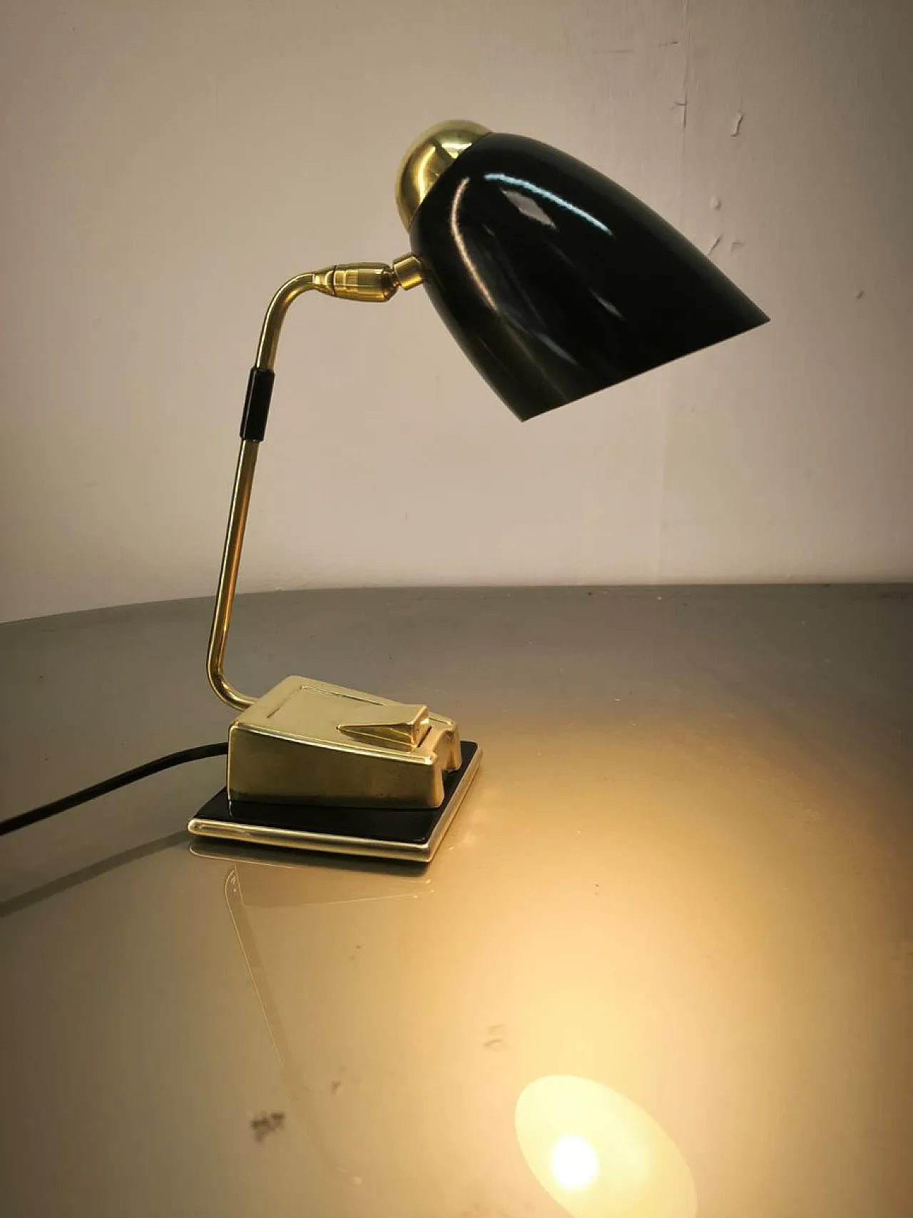 Lampada da tavolo regolabile, anni '70 1