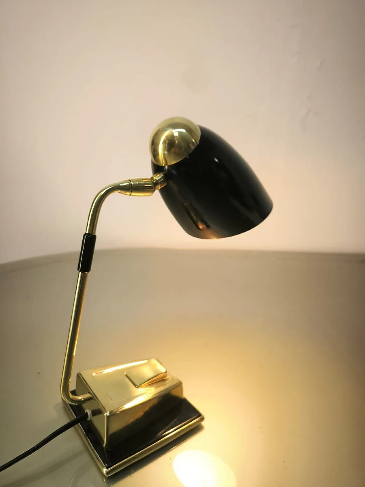 Lampada da tavolo regolabile, anni '70 17