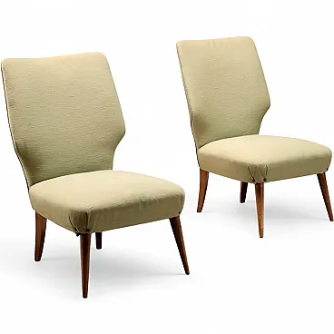 Pair of armchairs, 1960s