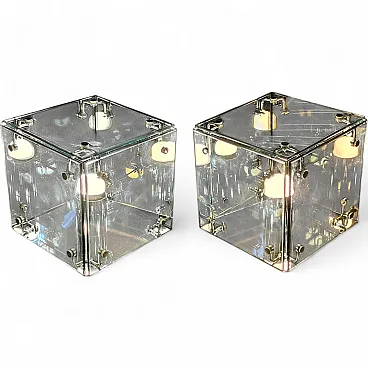 Nucleo Sormani optical lamp Pulsar by Studio Arditi, 1970s