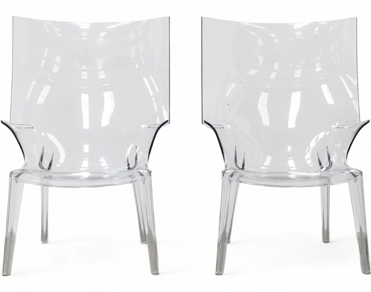 Pair of Uncle Jim armchairs by Philippe Starck for Kartell, 2000s 14
