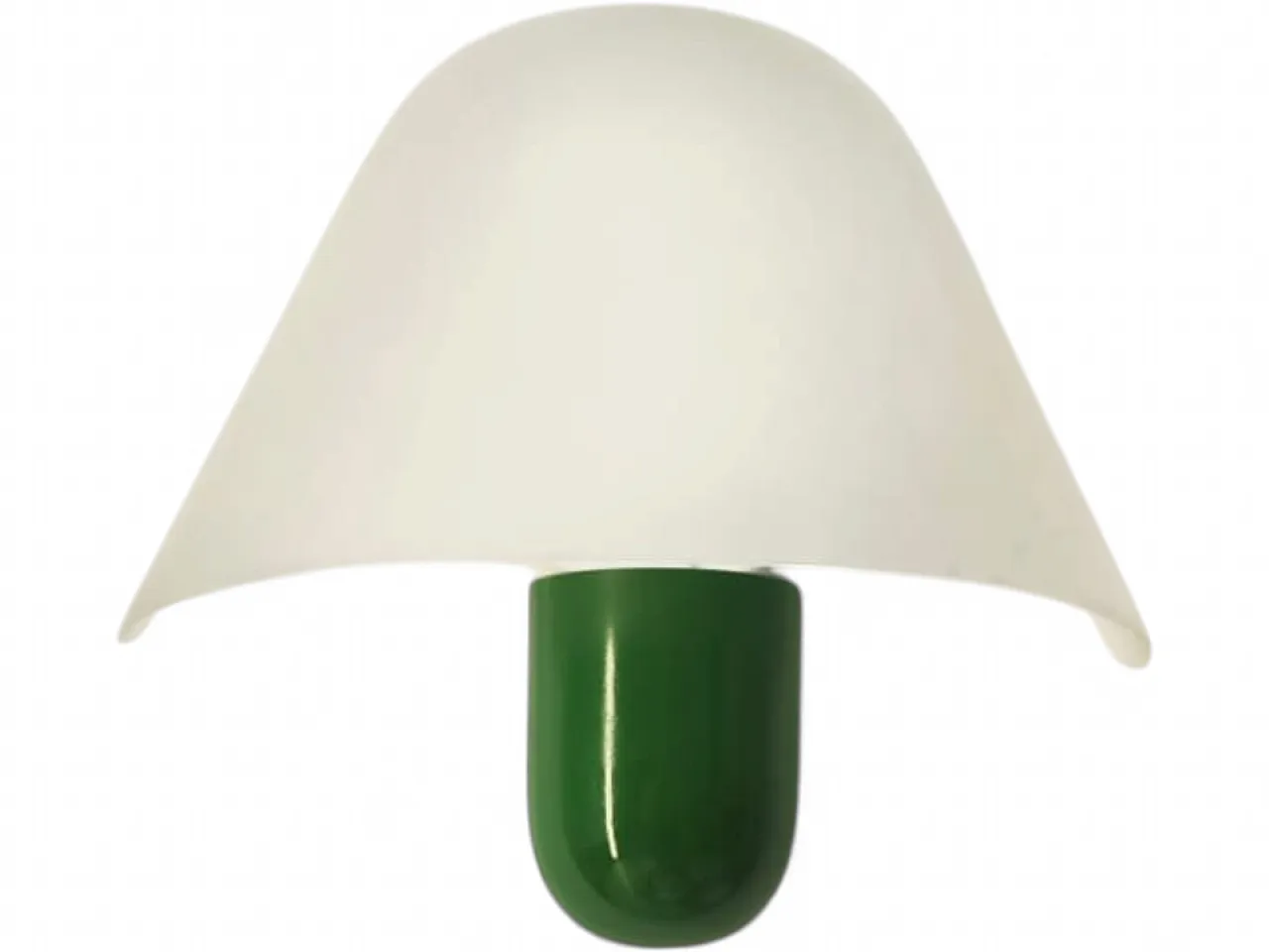 Lampada da parete verde di VeArt, anni '80 10