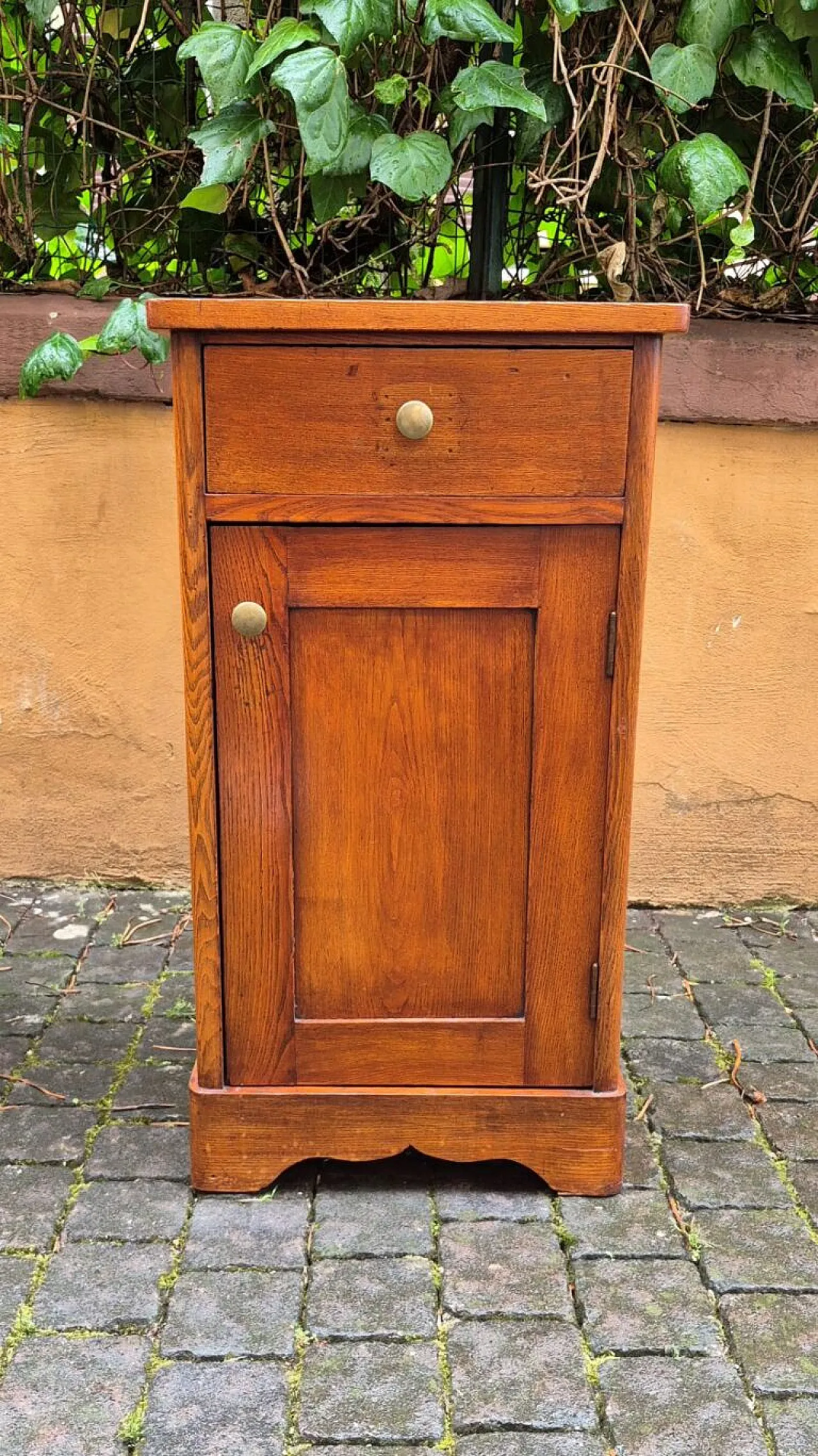 Coppia di comodini in rovere, '800 5