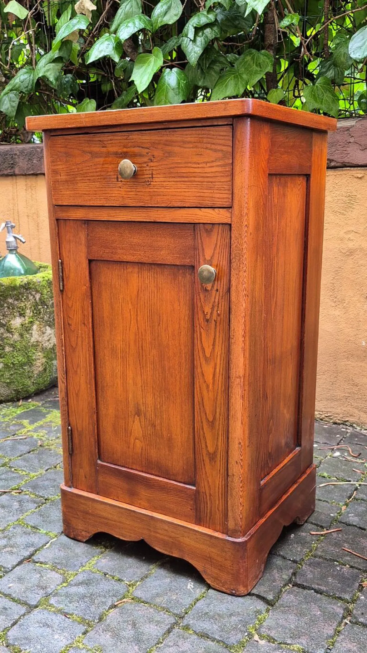Coppia di comodini in rovere, '800 6