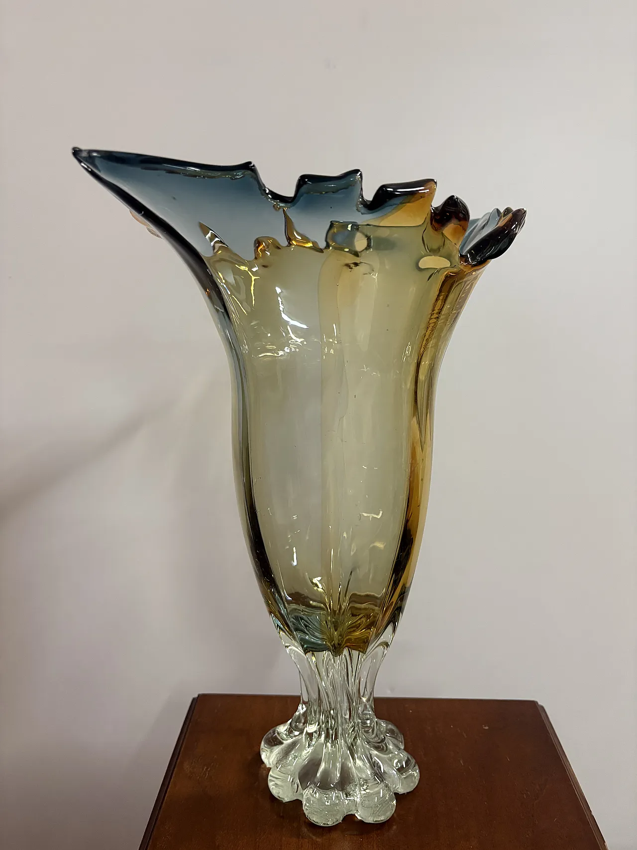 Vaso in vetro di Murano, '900 4