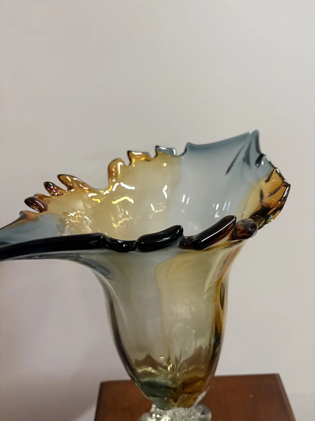 Vaso in vetro di Murano, '900 5