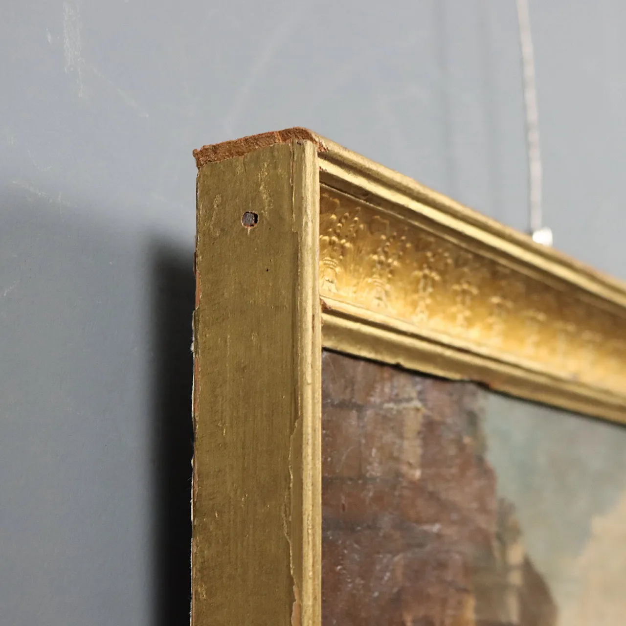 Architectural Capriccio, oil on canvas, late 19th century 8